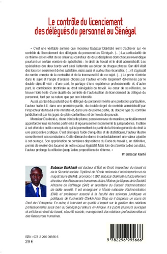 Le contrôle du licenciement des délégués du personel au Sénégal