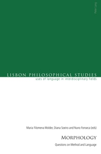 Diana Soeiro et Maria Filomena Molder - Morphology - Questions on Method and Language.