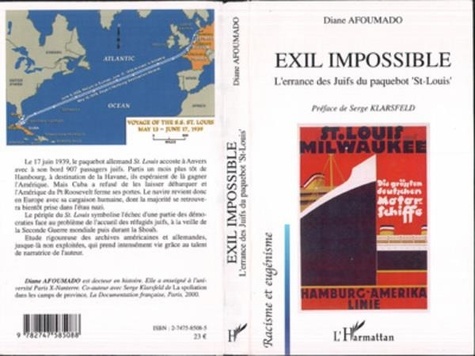 Diane Afoumado - Exil impossible - L'errance des Juifs du paquebot "St-Louis".