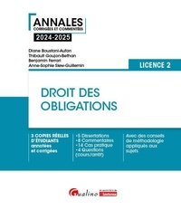 Diane Boustani-Aufan et Thibault Goujon-Bethan - Droit des obligations - Licence 2.