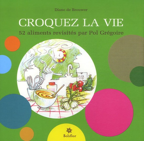 Diane de Brouwer - Croquez la Vie - 52 Aliments revisités par Pol Grégoire.