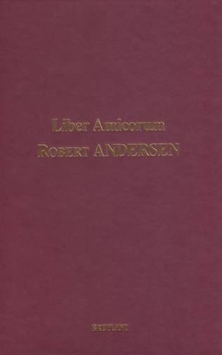 Diane Déom et Pierre Nihoul - Liber amicorum Robert Andersen.