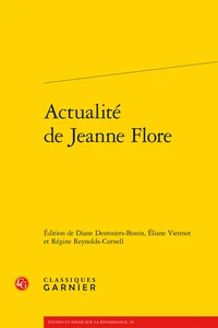 Actualité de Jeanne Flore
