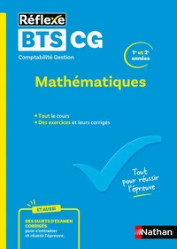 Mathématiques BTS CG 1re et 2e année