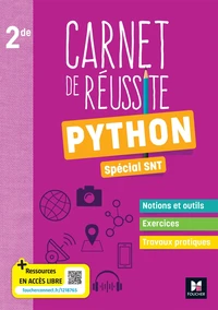 Carnet de réussite Python Spécial SNT 2de