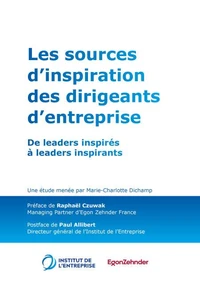 Les sources d'inspiration des dirigeants d'entreprises