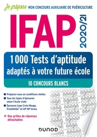 Ebooks en ligne téléchargement gratuit IFAP 2020/21 1000 Tests d'aptitude adaptés à votre future école  - 10 concours blancs par Didasko Santé 