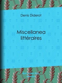 Miscellanea littéraires