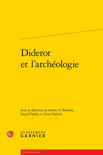 Zeina Hakim - Diderot et l'archéologie.