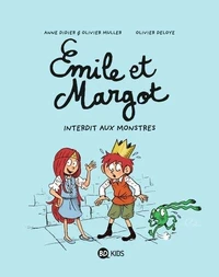 MHF Lecture-compréhension CE1 Emile et Margot Tome 1 : Interdit aux monstres