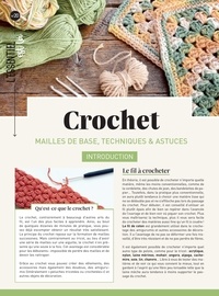 Didier Ballot et Nicolas Faroux - Crochet - Mailles de base, techniques & astuces.
