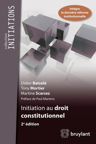 Initiation au droit constitutionnel 2e édition