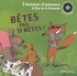  Didier et Hervé Suhubiette - Bêtes pas si bêtes ! - 3 histoires d'animaux à lire et à écouter: Les trois boucs, La chèvre Biscornue, Le petit cochon têtu.