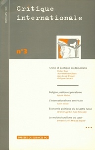 Didier Bigo - Critique Internationale N°3 Printemps 1999.