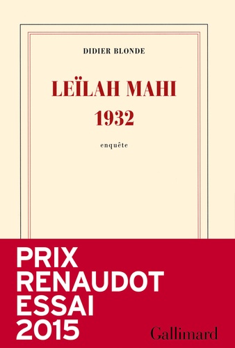Leïlah Mahi 1932
