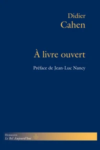 A livre ouvert