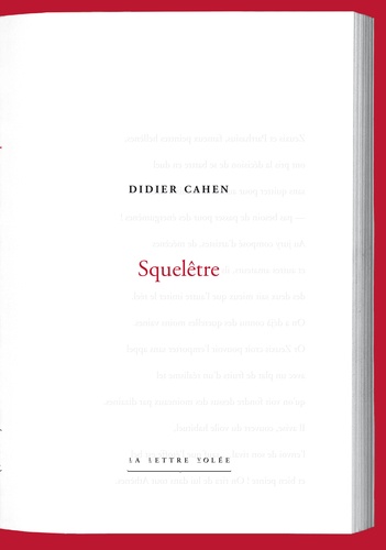 Didier Cahen - Squelêtre.
