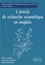 L'article de recherche scientifique en anglais. Guide pratique à l'usage des sciences de la vie et de la santé