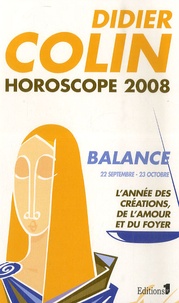 Didier Colin - Balance 2008.