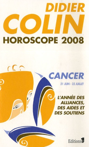 Didier Colin - Cancer 2008.