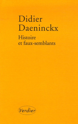 Didier Daeninckx - Histoire et faux-semblants.