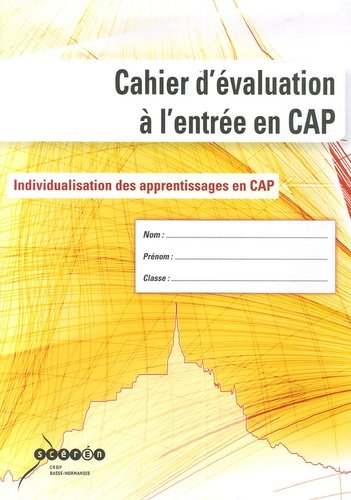 Cahier d'évaluation à l'entrée en CAP -... de Didier Detalminil - Livre -  Decitre