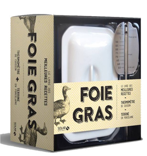 Didier Férat - Foie gras - Avec 1 livre de recettes, 1 thermomètre de cuisson, 1 terrine en porcelaine.