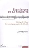 Didier Guigue - Esthétique de la Sonorité - L'héritage debussyte dans la musique pour piano du XXe siècle.