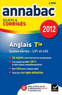 Anglais Tle toutes séries LV1 et LV2