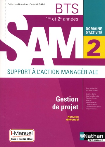 Didier Lahaye - Gestion de projet BTS SAM 1re et 2e années.