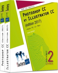 Didier Mazier - Photoshop CC et Illustrator CC - Coffret de 2 livres.