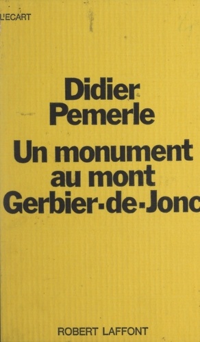 Un monument au mont Gerbier-de-Jonc