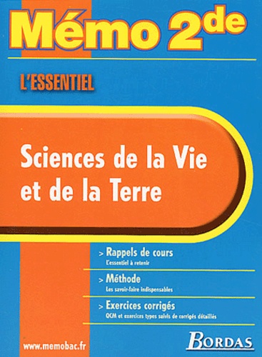 Didier Pol - Sciences De La Vie Et De La Terre 2nde. L'Essentiel.