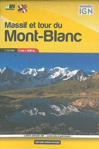 Coachingcorona.ch Massif et tour du Mont-Blanc - 1/50 000 Image