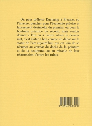 Duchamp contre Picasso. L'applaudimètre étalon