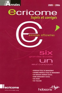 Didier Visbecq - Ecricome - Annales du concours 2005.