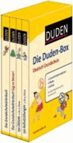 Die Duden-Box Deutsch Grundschule - Grundschulwörterbücher - Diktate - Aufsatz.