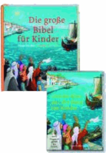 Die große Bibel für Kinder + Geschichten aus der Bibel für Kinder - Buch +  DVD.