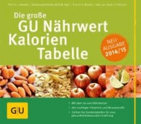 Die große GU Nährwert-Kalorien-Tabelle 2014/15.