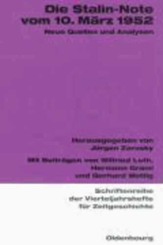 Die Stalin-Note vom 10. März 1952.