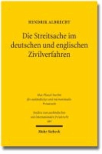 Die Streitsache im deutschen und englischen Zivilverfahren.