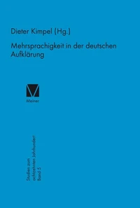 Mehrsprachigkeit in der deutschen Aufklärung