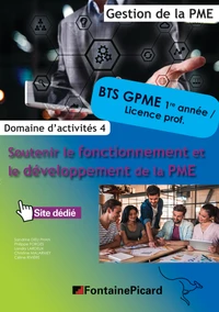 Soutenir le fonctionnement et le développement de la PME BTS GPME 1re année/licence professionnelle