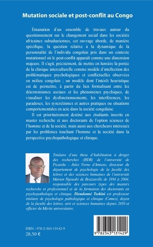 Mutation sociale et post-conflit au Congo. Perspectives psychopathologique et clinique