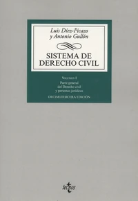 Sistema de derecho civil Volumen I
