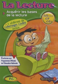  Génération 5 - La lecture GS/CP/CE1 - CD-ROM.