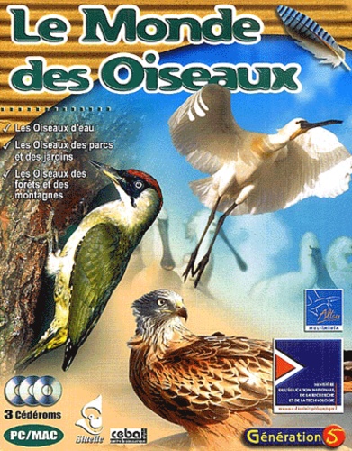  Sittelle - Le monde des oiseaux - 3 CD-ROM.