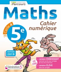 Maths 5e Cycle 4 iParcours