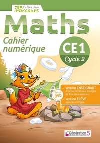 Katia Hache et Sébastien Hache - Maths CE1 iParcours - Cahier numérique. 1 DVD-Rom