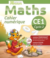 Katia Hache et Sébastien Hache - Maths CE1 iParcours - Cahier numérique. 1 Clé Usb
